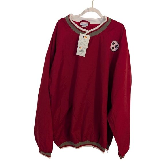 NEW Vintage Tennessee Dark Red Golf Pullover Shirt Mens Size XL - Picture 1 of 4